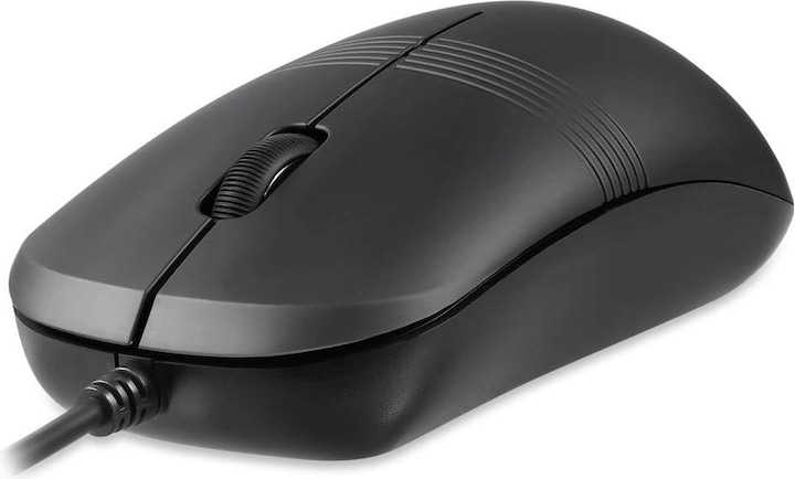 Actual product image Perixx PERIMICE-503 B, waterproof mouse, corded, black (Cable)