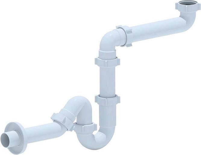 Ani Plast SIPHON D'ÉVIER ÉCONOMIE D'ESPACE 1 1/2X40 DY5024