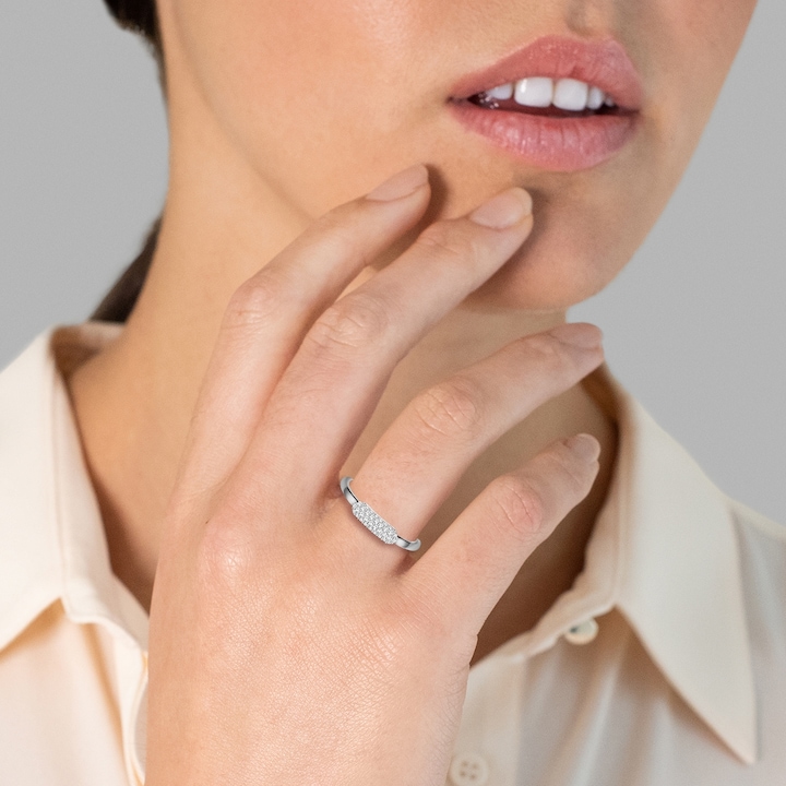 Immagine prodotto Glanzstücke München Donna in argento sterling con zirconia cubica - 31648 (54, 925 Argento)