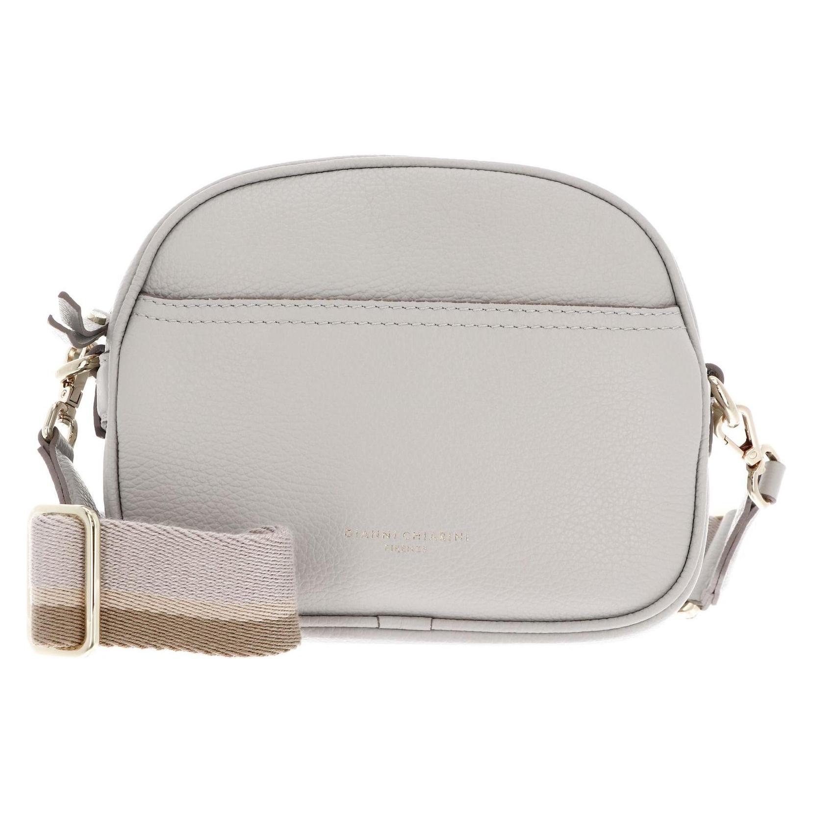 Gianni Chiarini, Damen, Handtasche, Nina Borsa Pelle Crossbody Bag, Grau