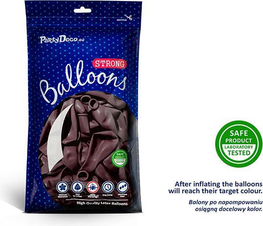 Produktbild Partydeco Luftballons 12cm Braun metallisch (100Stk) (100 x)