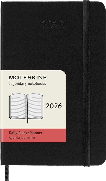 Moleskine Daily (A6, Pocket 9x14, 1 Tag / 1 Seite)
