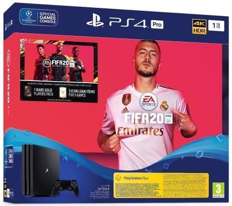 Actual product image Sony Playstation 4 Pro Console 1TB (FIFA 20 Code Expired)
