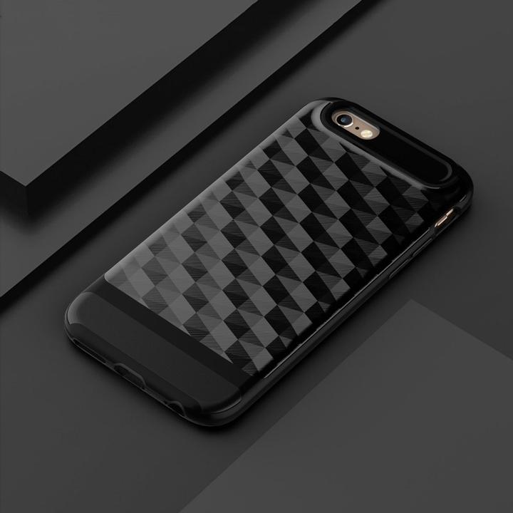 Produktbild König Design Handy Hülle Apple iPhone 6 / 6s Backcover Case Etuis 3D Prisma Design Silber Neu (Apple iPhone 6)