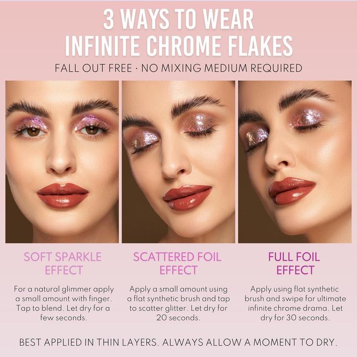 Actual product image Danessa Myricks Infinite Chrome - Flakes Moonlight