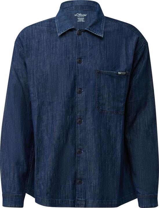 Immagine prodotto s.Oliver Regular Fit: Leichtes Hemd aus Leinen-Baumwoll-Mix (S)