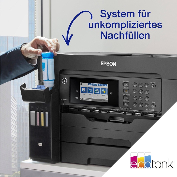 Actual product image Epson EcoTank ET-16655 (Ink tank, Colour)