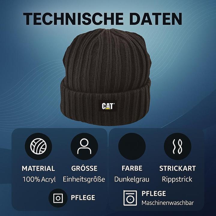 Image du produit Cat Bonnet Rib Watch Knit (Taille unique)