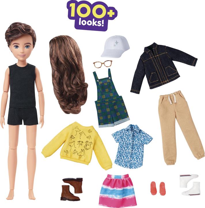 Actual product image Mattel Creatable World Deluxe Character Set