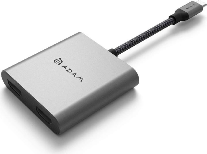 Productafbeelding Adam Elements USB-C naar 2x HDMI Adapter (USB Type-C)