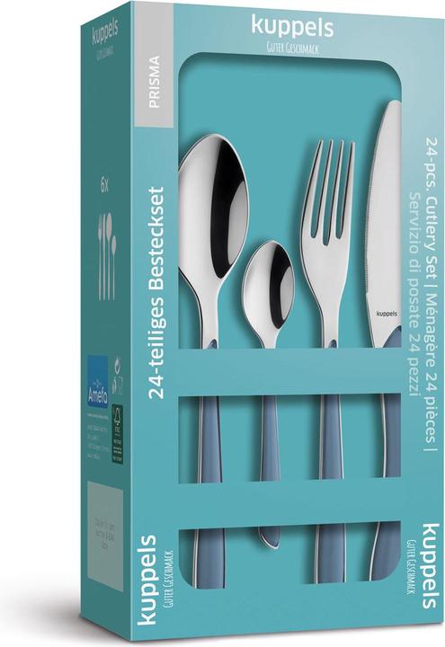 Immagine prodotto Kuppels Besteckset 2 2214 Prisma (24 Pezzo/i, Set di posate)