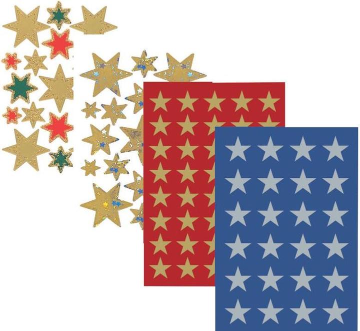 Produktbild HERMA Sticker Sterne (24 Sticker)