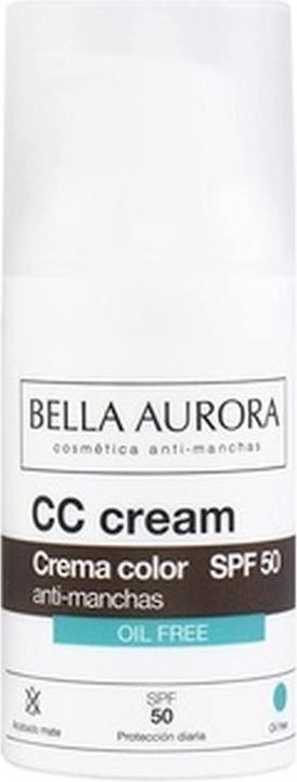 Actual product image Bella Aurora CC CREAM anti-manchas oil free SPF50 30ml (30 ml)