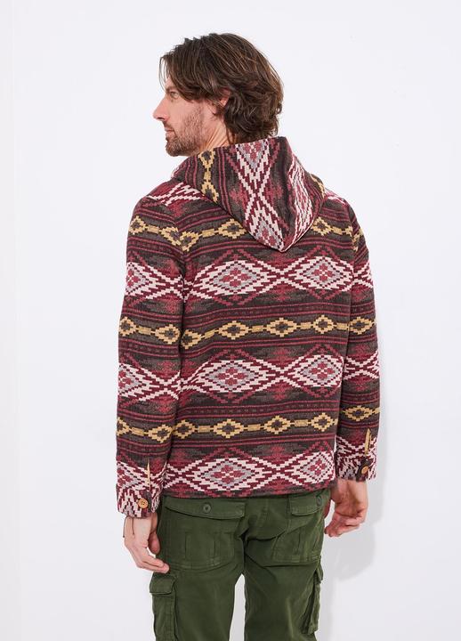 Produktbild Joe Browns Warm Aztec Button Detail Hoodie (XXL)