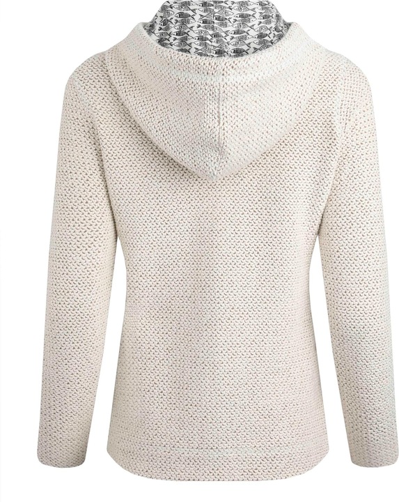 Immagine prodotto Weird Fish Chicoa Felpa con Cappuccio e Zip Intera Donna (38 D)