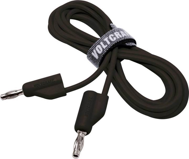 Actual product image Voltcraft Highly flexible test leads SET 2.0 m 30 V/AC, 60 V/DC 10 A
