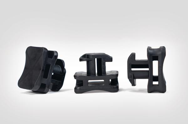 Actual product image HellermannTyton Cable tie base fastening element for aluminum construction profiles (19.30 mm, 500 pcs.)