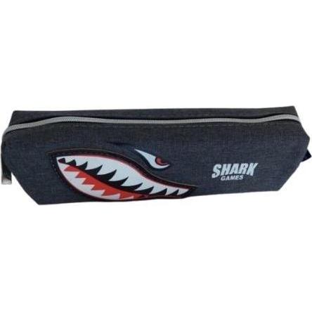 Fresh, Astuccio, Kleines Federmäppchen Shark Shark Games