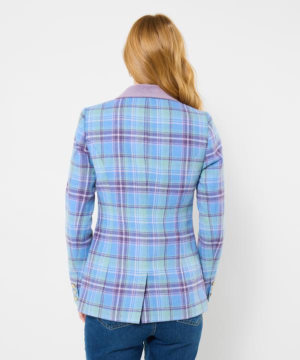 Actual product image Joe Browns Flattering Check Collared Jacket (38)