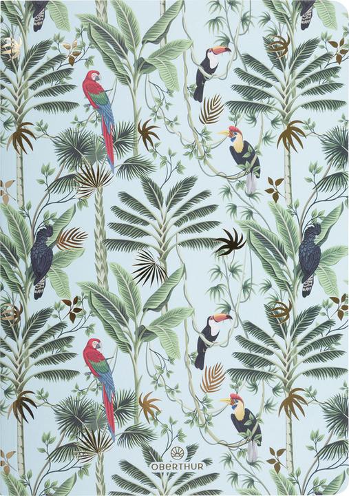 Actual product image Oberthur Notizbuch A5 Bahia Exotique - 200 Seiten - Weich - liniert (A5, Lined, Soft cover)