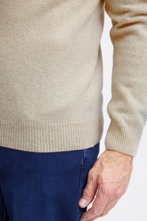 Actual product image FQ1924 KyleFQ halfzip lambswool knit - Sweater - 21900367 (S)