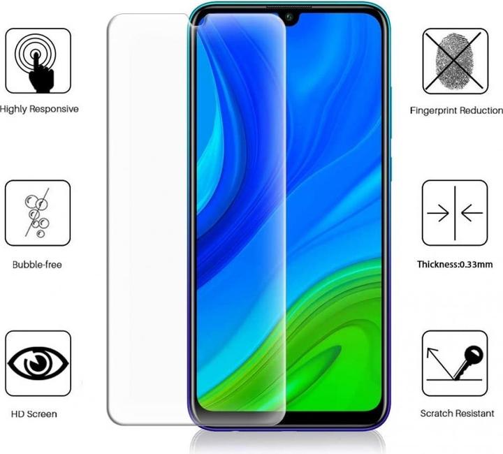Produktbild Screenguard Huawei P Smart 2020 Panzerglas Schutzfolie Case Friendly Design (1 Stk., Huawei P Smart (2020))
