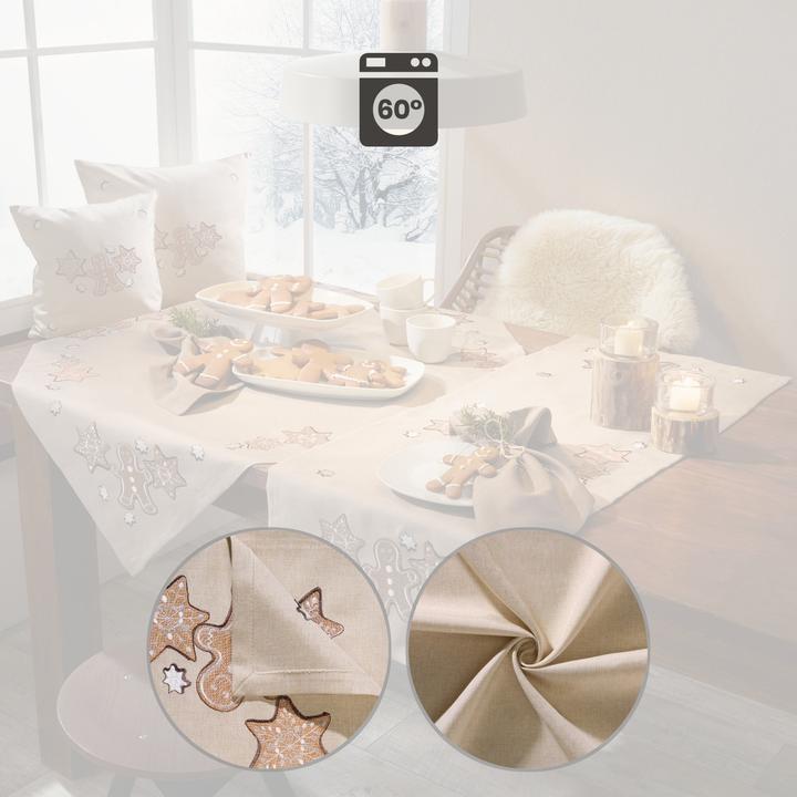 Image du produit Redbest Mitteldecke "Lebkuchen" (110 x 110 cm)