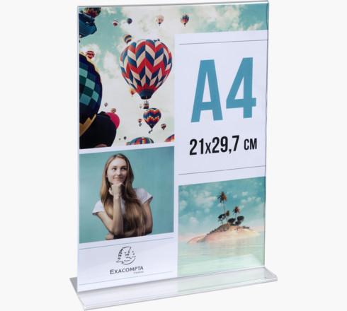 Immagine prodotto Exacompta Porta-visuale verticale A4 - Cristal (A4)