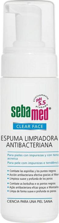 Actual product image Sebamed Clear Face Antibacterial Cleansing Foam 150ml (Foam, 150 ml)