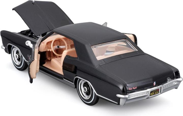 Actual product image Maisto Buick Riviera 1965 1/24 black