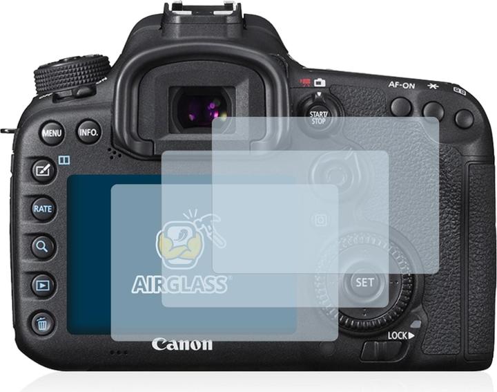 Produktbild BROTECT AirGlass Panzerglasfolie (Displayschutz, EOS 7D MK II)