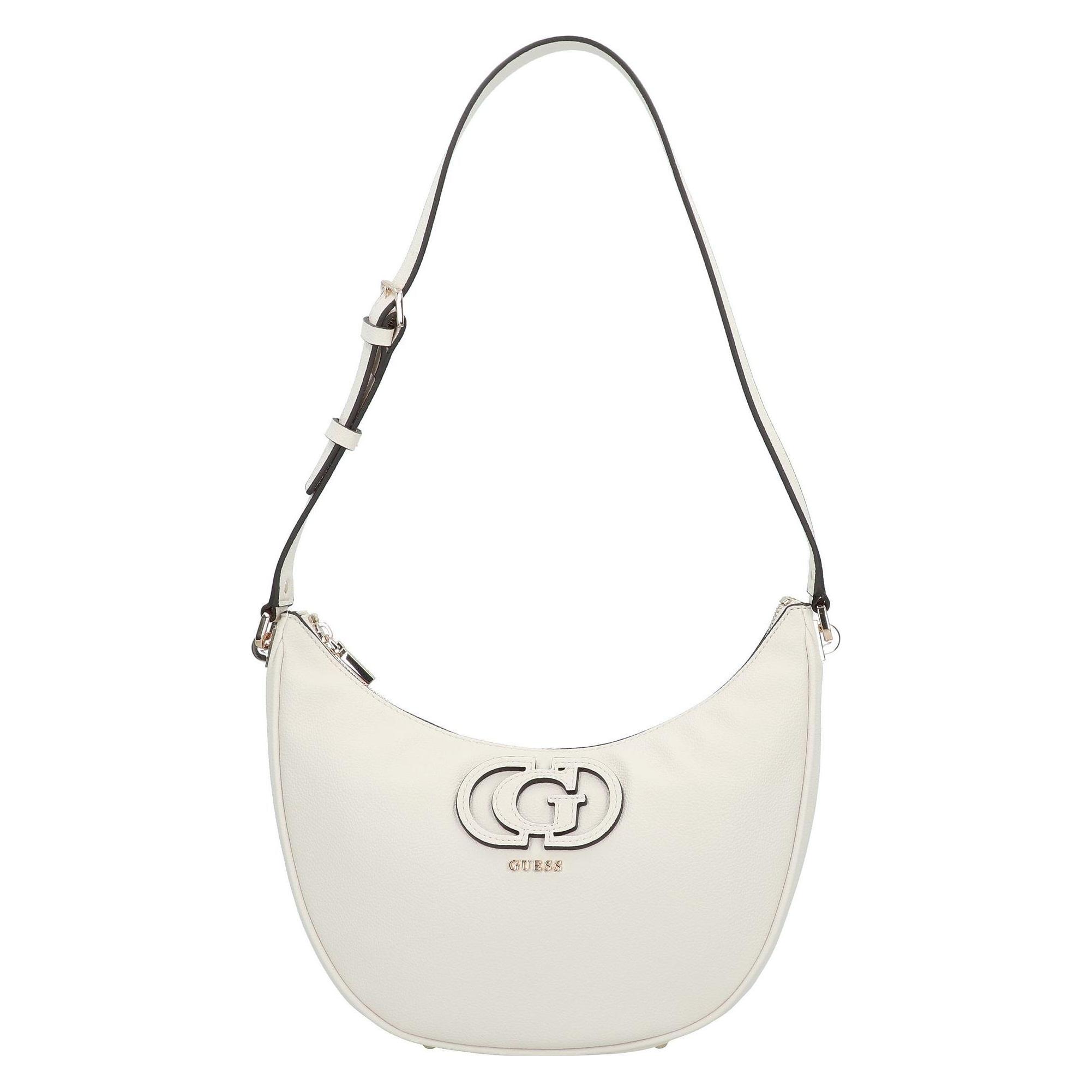 Guess, Damen, Handtasche, Calebra Schultertasche 24 Cm, Beige