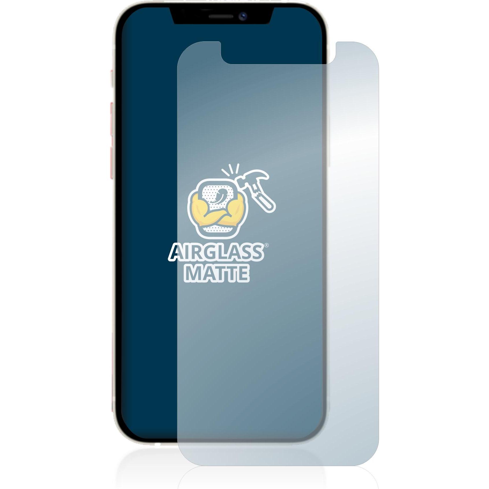 Thumbnail - BROTECT AirGlass Panzerglasfolie Matt (1 Stück, Apple iPhone 12 mini), Smartphone Schutzfolie, Grau
