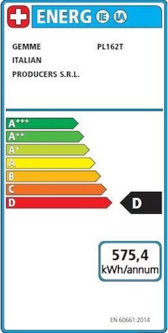 Energy Label Lelit Bianca White