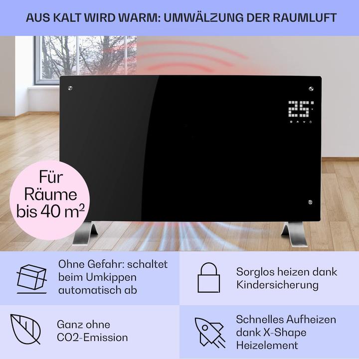 Produktbild Klarstein Elektroheizung, Classic - 2000 Watt (2000 W)