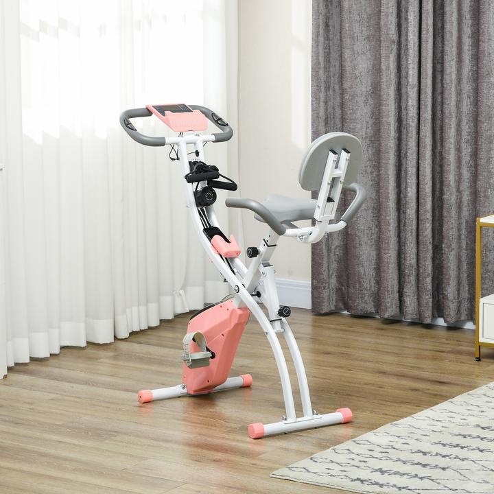 Actual product image Homcom Bike trainer with LCD display