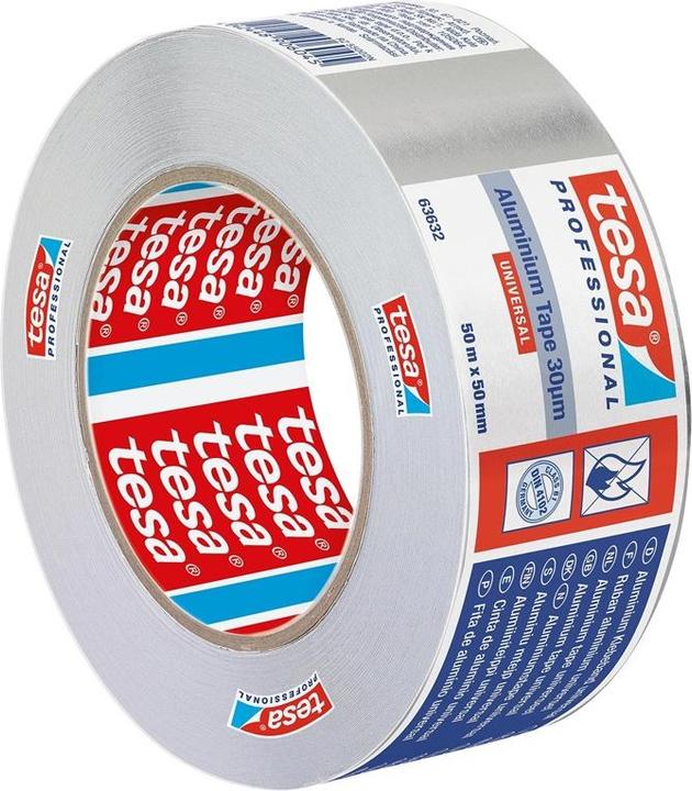 Produktbild tesa Alu Tape Univ. m. Liner 50m:50mm (50 mm)