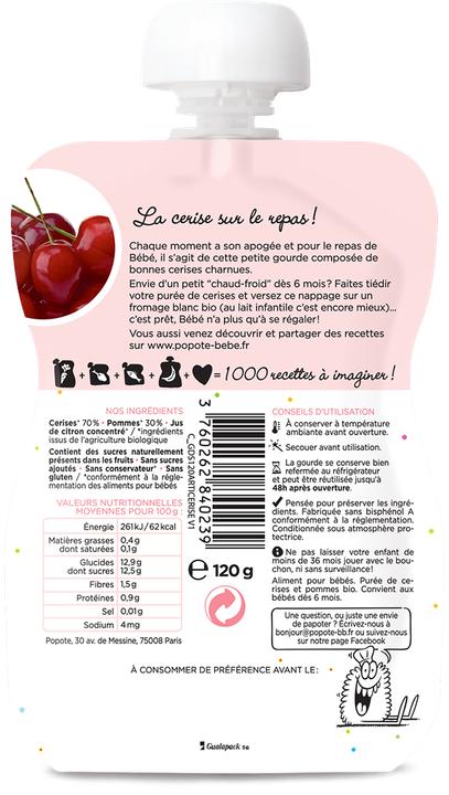 Image du produit Popote Quetsche (120 g)