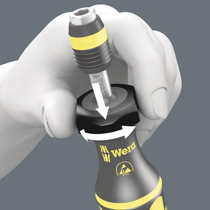 Produktbild Wera 7445 ESD 2,5 - 11,5 in.lbs (1/4", 2.50 Nm, 11.50 Nm)