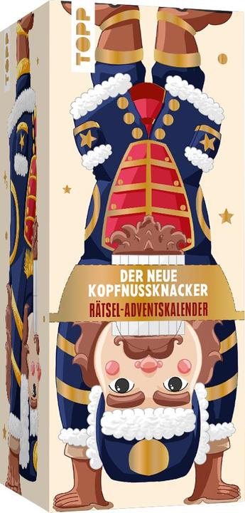 Actual product image Kopfnussknacker – Rätsel-Adventskalender (blaue Edition – 2026)