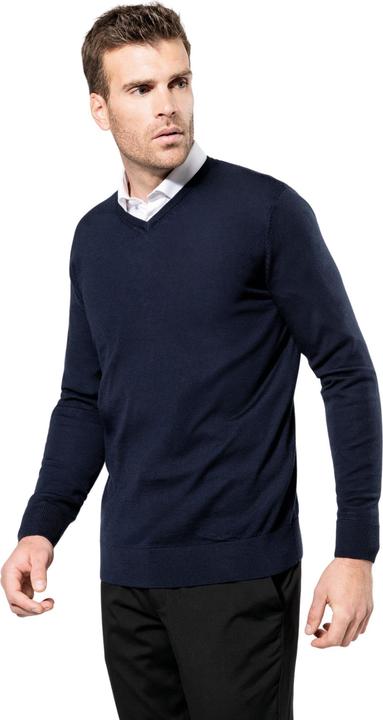 Produktbild Kariban Merino-Pullover mit V-Ausschnitt (XXL)