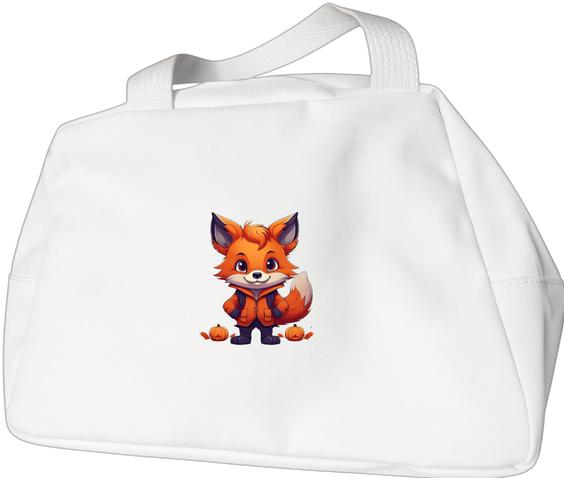 Produktbild Bügelbilder Schul & Freizeitsrucksack-Set Halloween Cute Comic Fox (15 l)