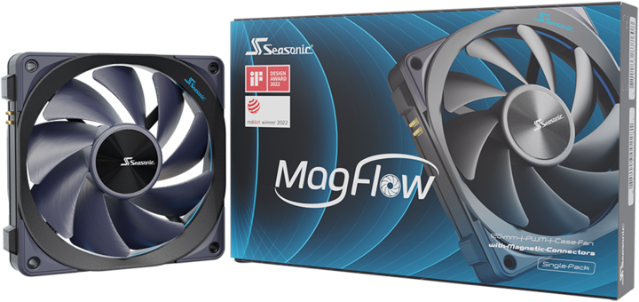 Seasonic MagFlow 1225 PWM (1-Fan Kit) (120 mm, 1 x)
