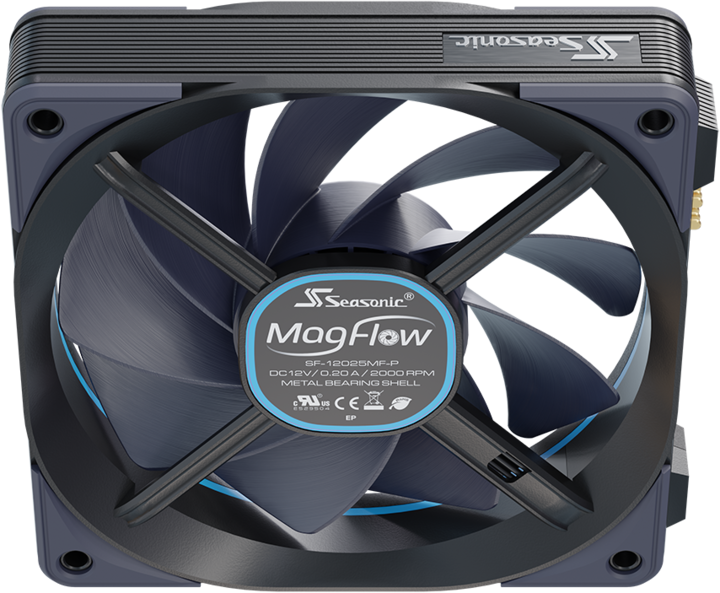 Actual product image Seasonic MagFlow 1225 PWM (1-Fan Kit) (120 mm, 1 x)