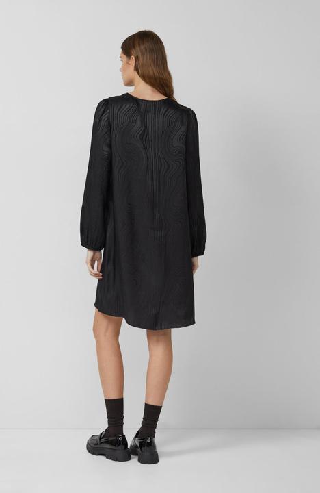 Image du produit s.Oliver Kleid Fliessendes Jacquardkleid mit Raffung (48)