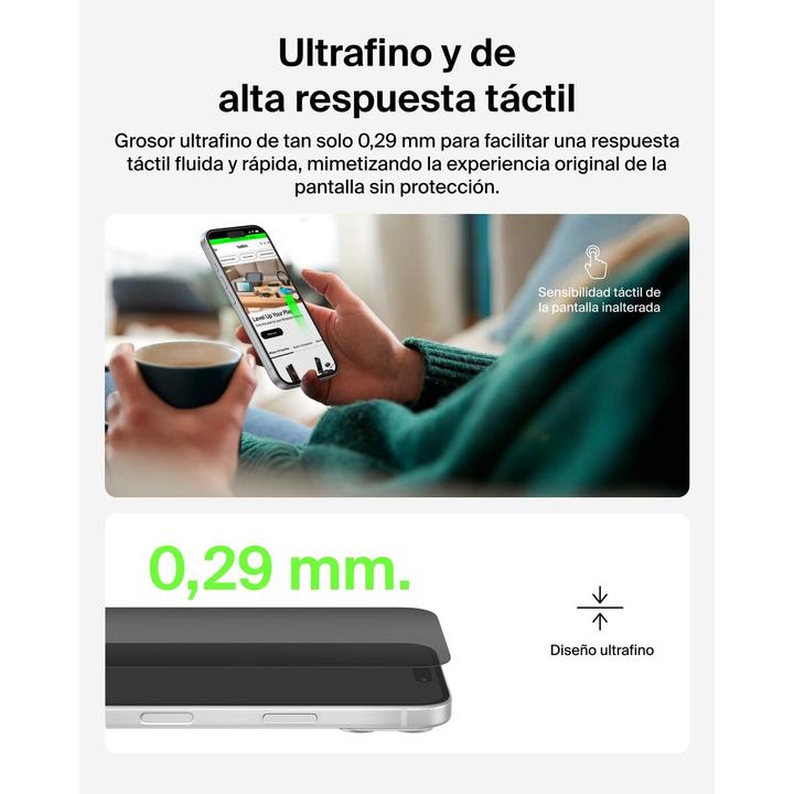 Actual product image Belkin Invisiglass Privacy (1 pcs., Apple iPhone Air)