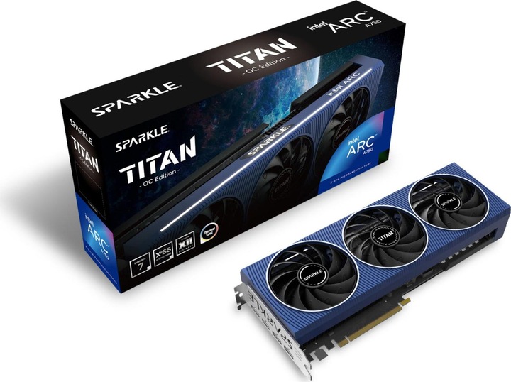 Actual product image Sparkle Intel A750 Titan OC (8 GB)