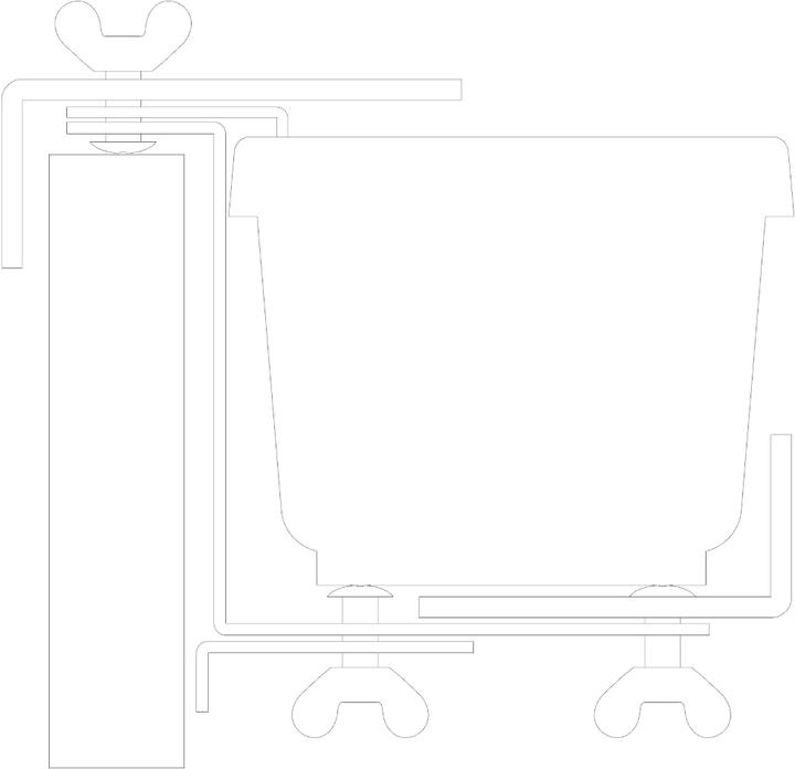 Actual product image Siena Garden Kastenhalter
