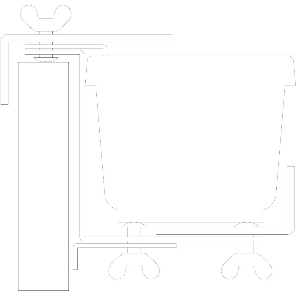 Thumbnail - Siena Garden, Blumentopf Zubehör, Blumenkastenhalter