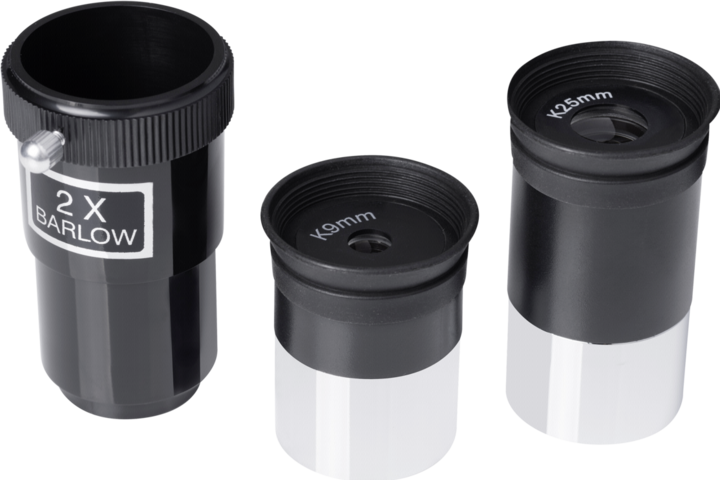 Actual product image Bresser Solarix AZ 114/500 telescope carbon design
